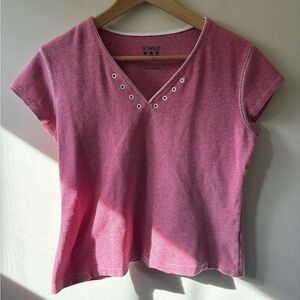 Faded Glory Striped Baby Tee